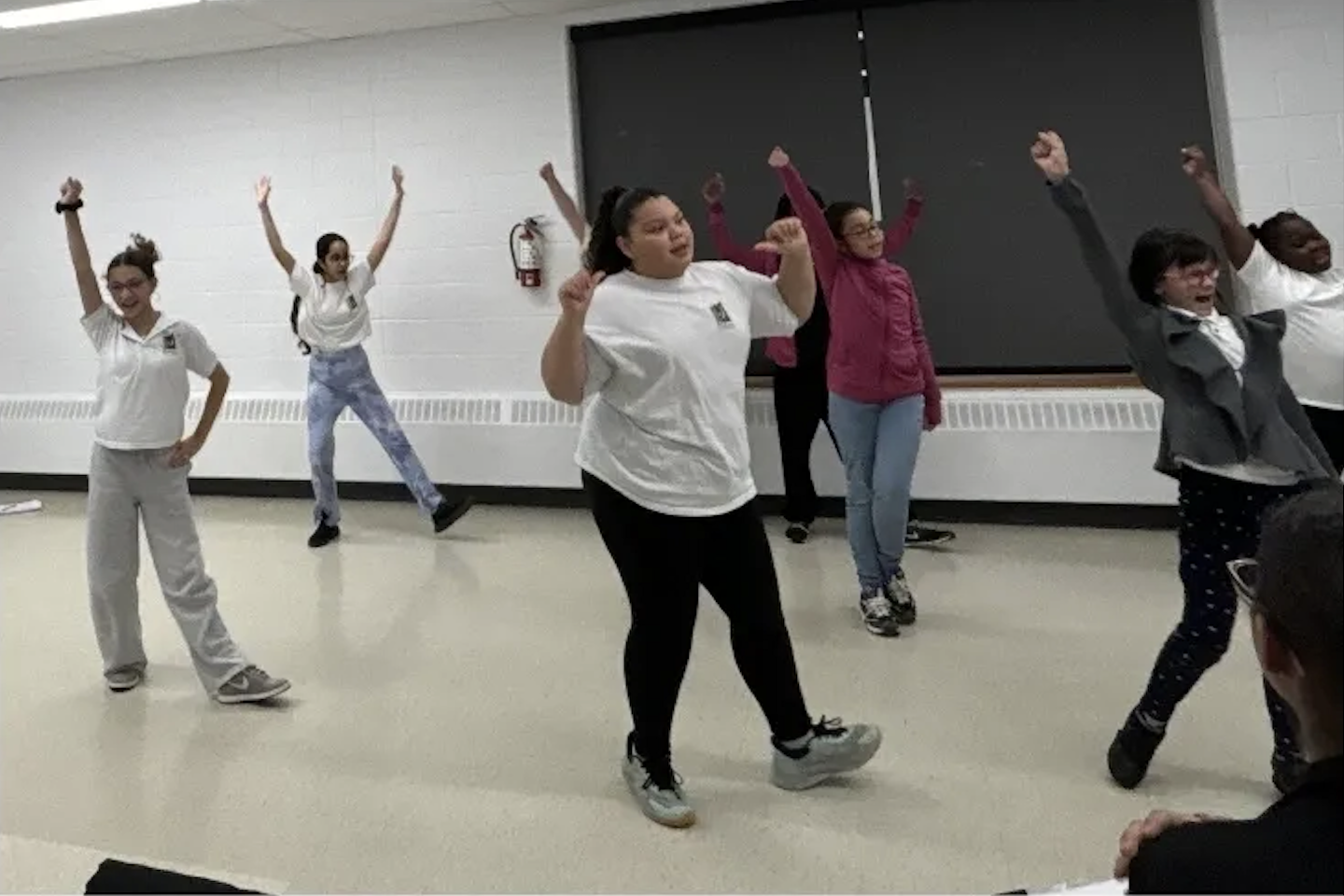 Musical Theatre end-of-session performance SYNERGY Brampton
