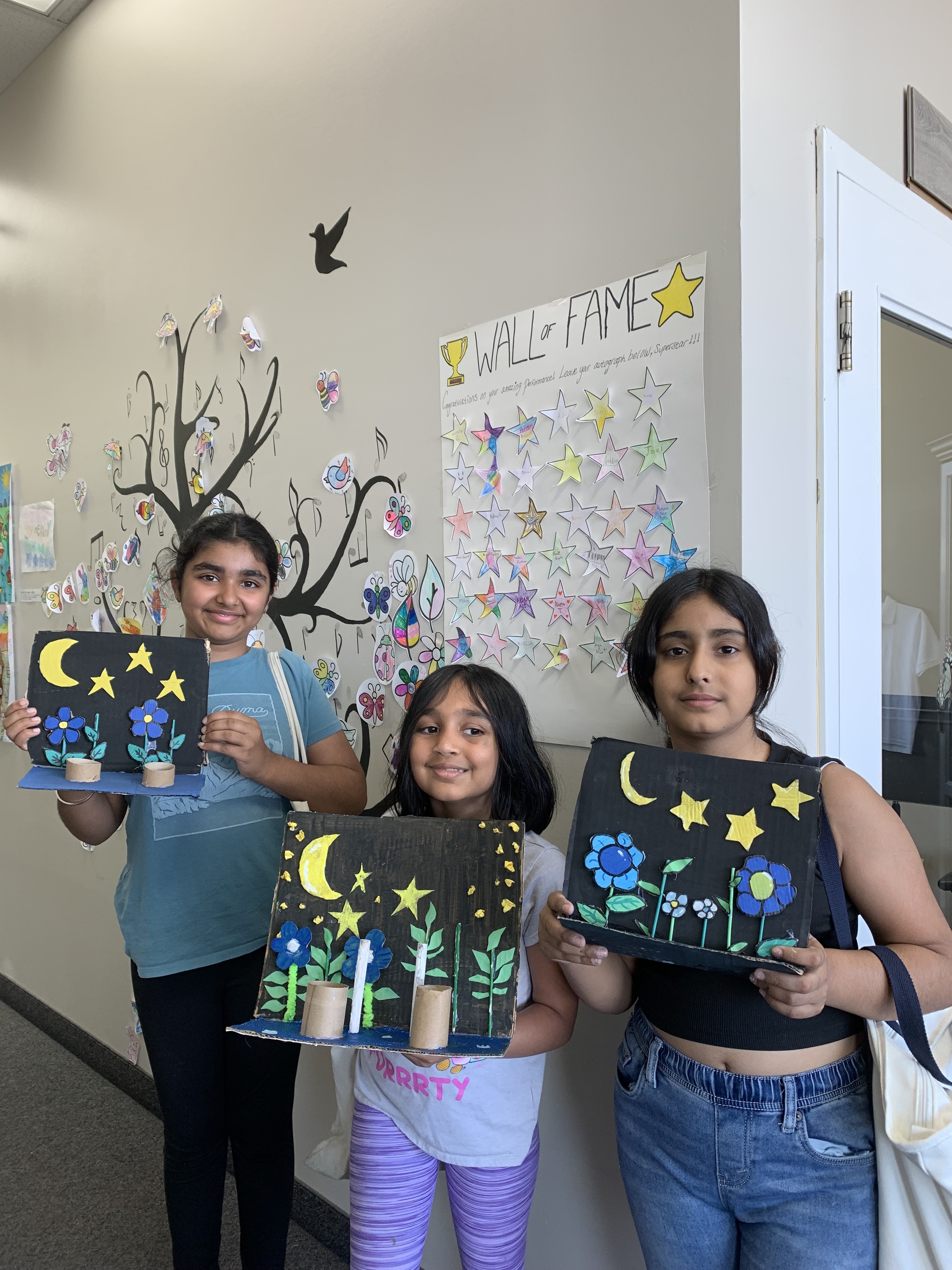 Group artwork by student at Synergy Music Academy in Brampton