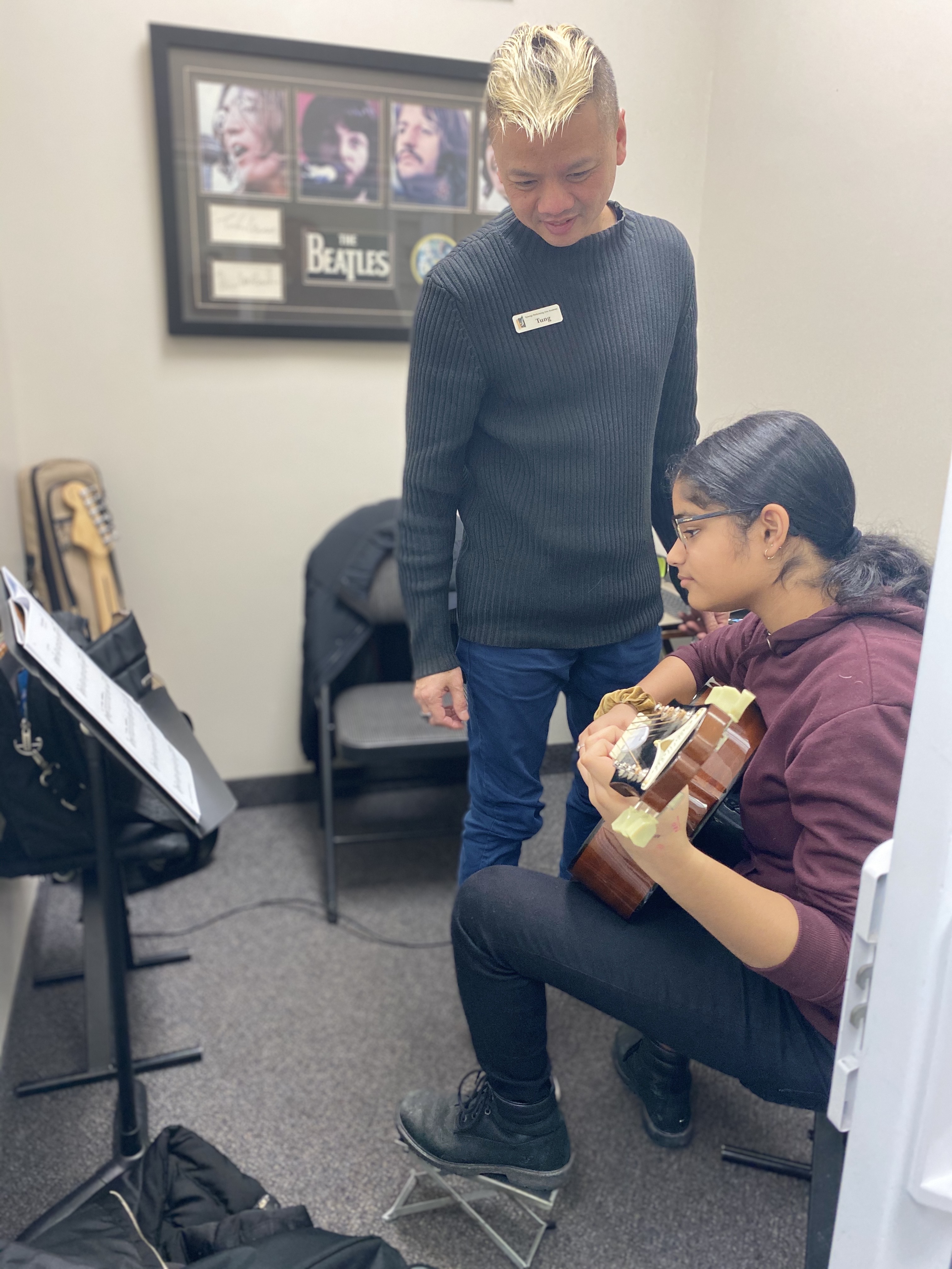 RCM guitar lessons at SYNERGY