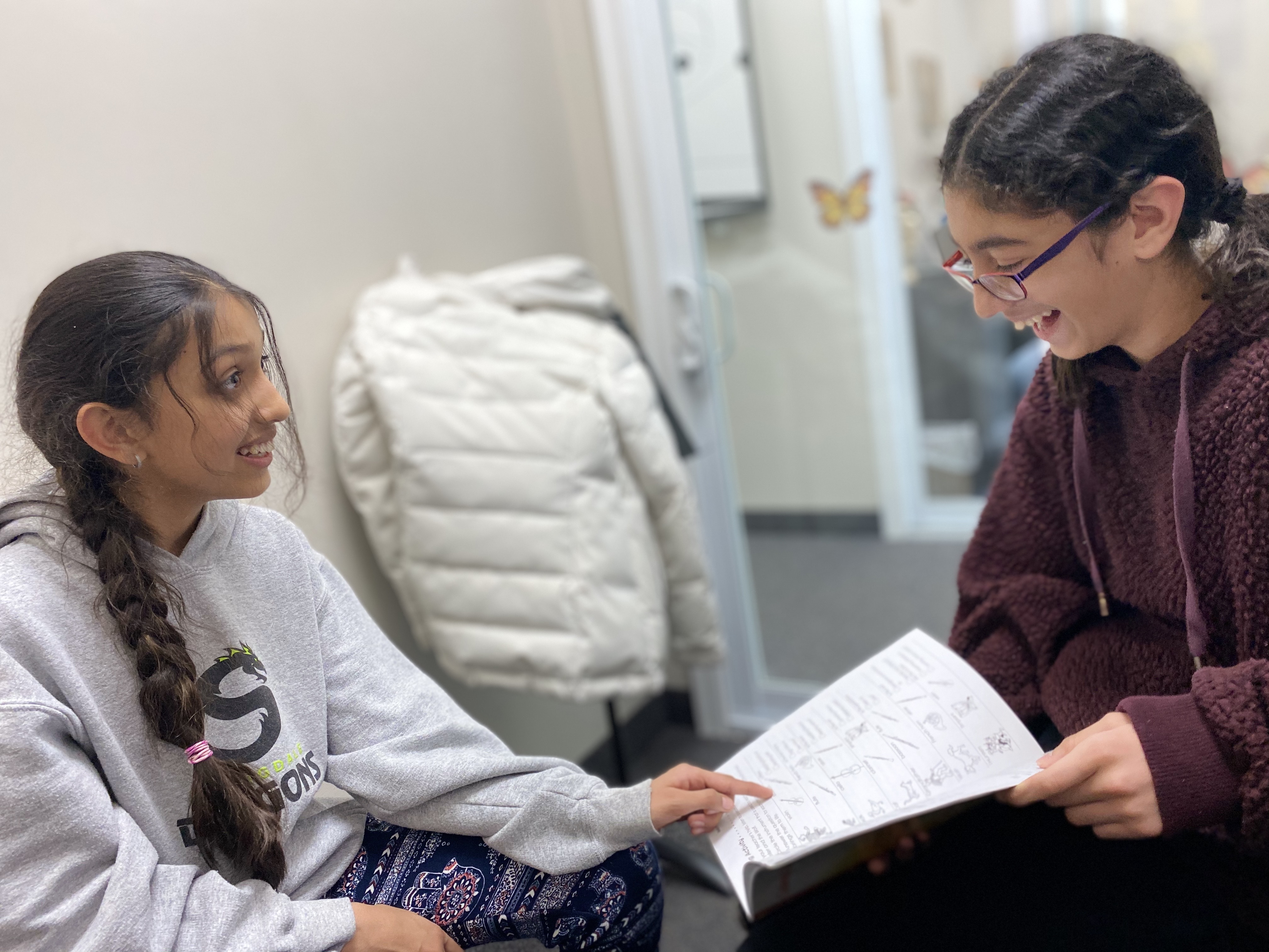 Music theory students in lessons at Synergy Music Academy